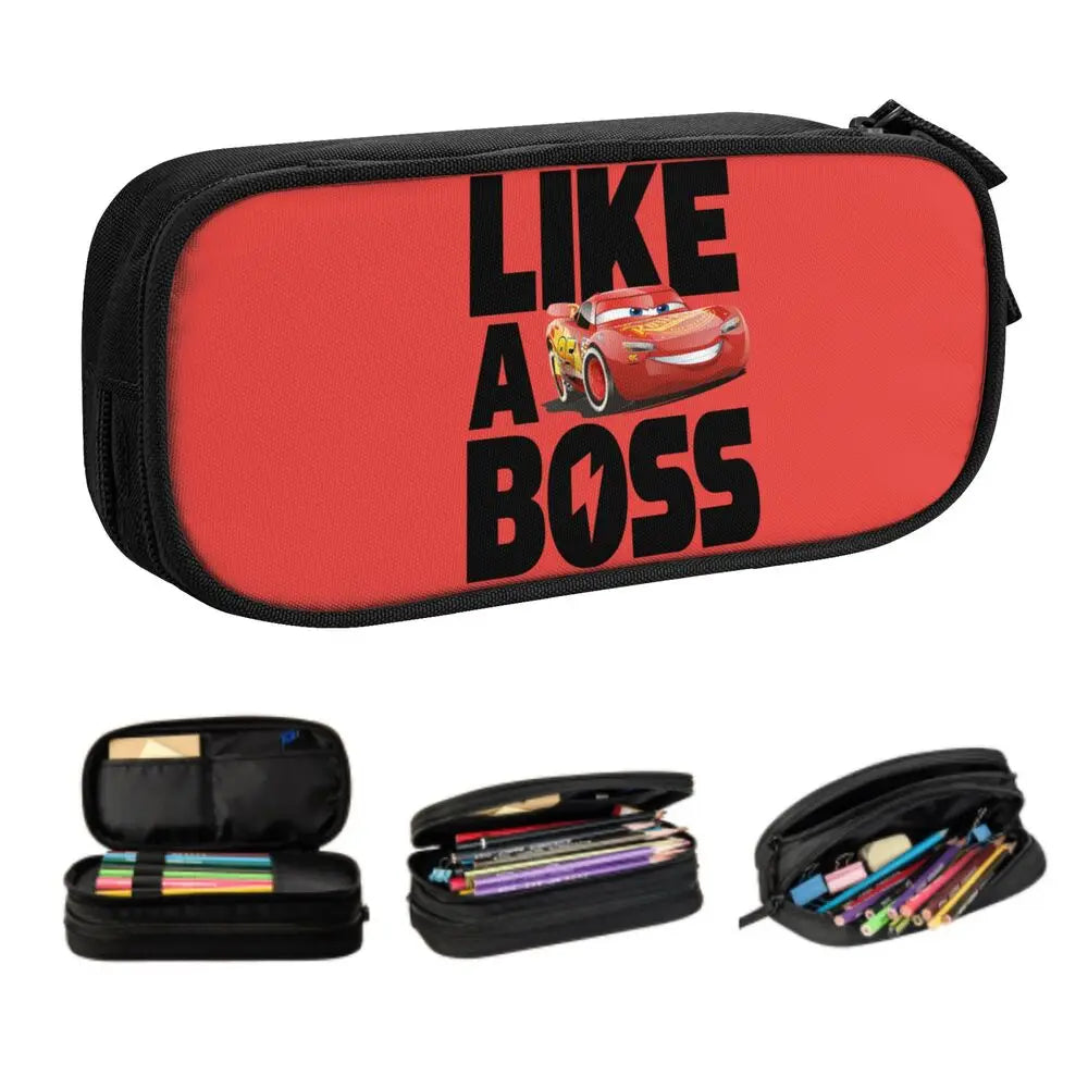 Trousse Scolaire Cars - "Like a Boss"
