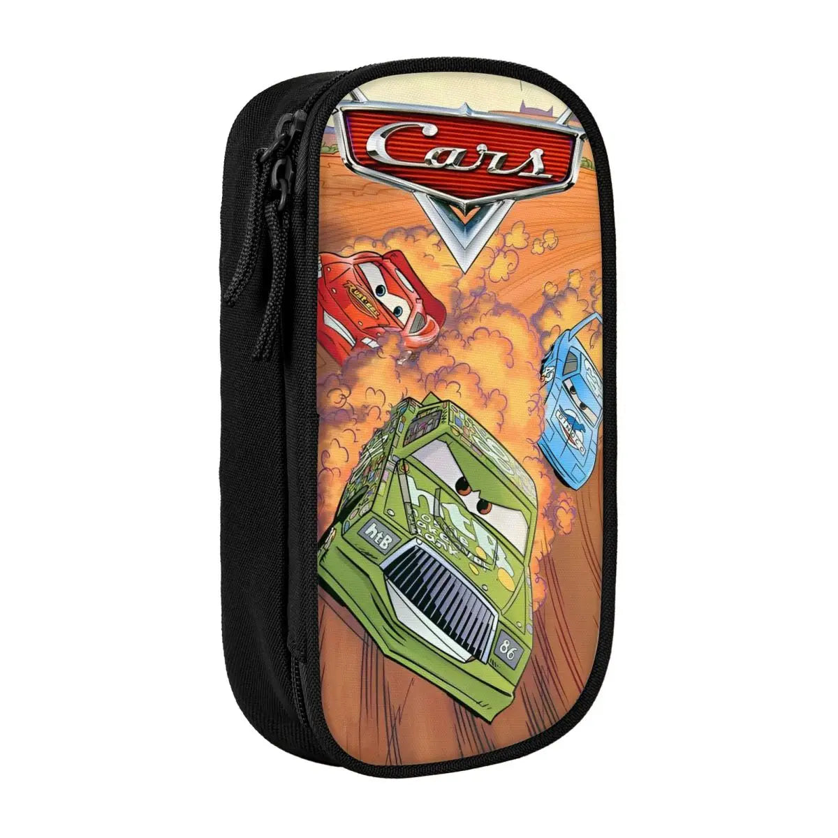 Trousse Scolaire Cars - McQueen vs King vs Chick