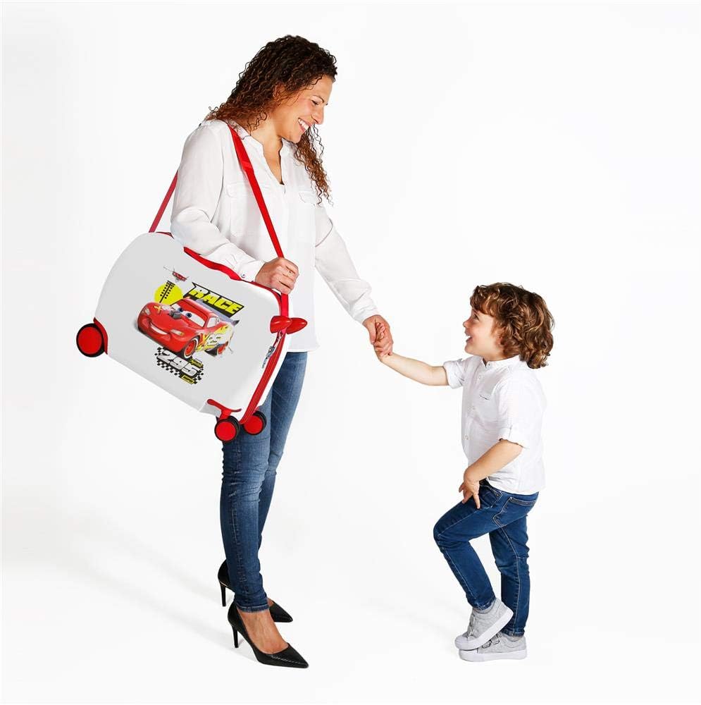 Valise Cars McQueen - 4 Roues avec Sangle - Enfant