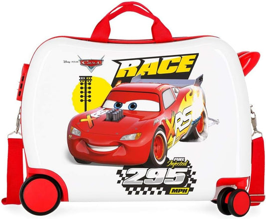 Valise Cars McQueen - 4 Roues avec Sangle - Enfant