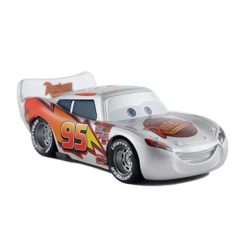 Voiture Cars Lightning McQueen - Edition Silver