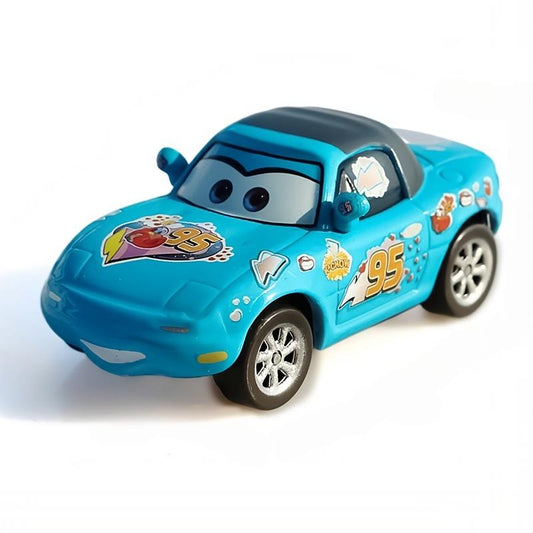 Voiture Cars Fan Bleue - Tia Dinoco
